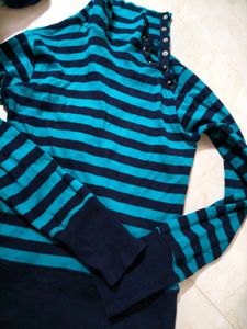 Striped Long Sleeve Top