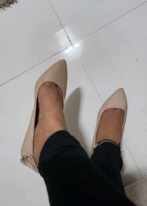 Classy Nude  Heel Pumps