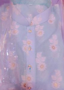 Floral Print Kurta