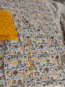 Warli Printed Pure Cotton Suit Sale