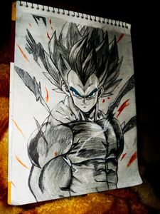 👑VEGETA Sketch | Dragon Ball Z