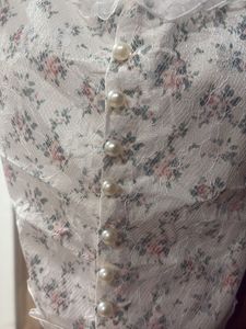 Floral Lace Corset Top