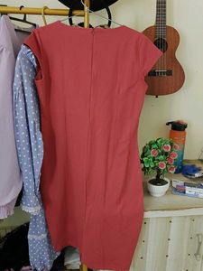 Elegant Floral Mauve colour Dress