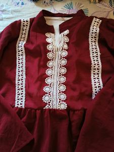 Maroon Top