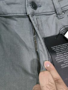 brand new seal tag Gray Denim Jeans form showroom