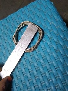 Silver Stone Bangles