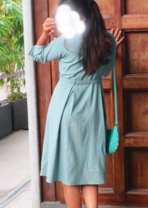 Mint Green Midi Dress