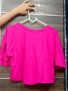Anime Printed Crop Tee