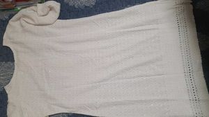 White Embroidered Chikankari Kurti