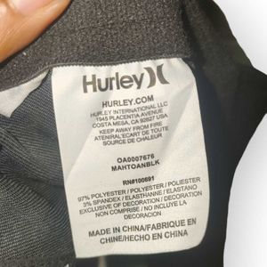 Hurley x New Era Black Flexfit Cap - Unisex