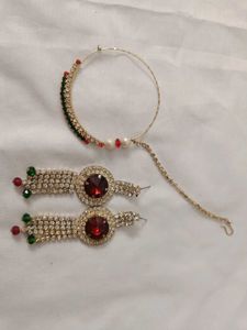 Premium Nath And Earings