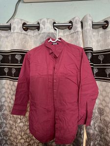 Stylish Pink Button-Down Shirt