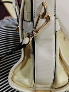 Restored Coach Swagger Croc Embossed Bag