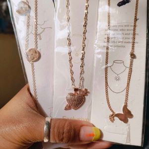 Anti tarnish chain pendants