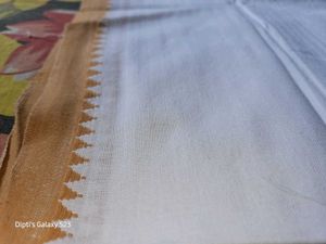 Pure Cotton White Gamchha (Towel)