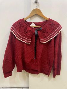 Cute Peter Pan Collar Sweater