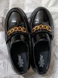 Roadster Black Patent Loafers