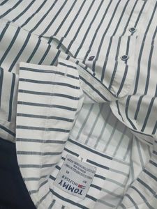 Striped Button-Down Shirt