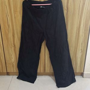 Zara Black Wide Leg Pants