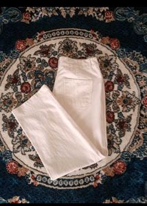 White Denim Jeans.