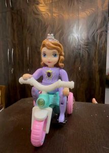 Musical Tricycle Girl LED Baby Toy