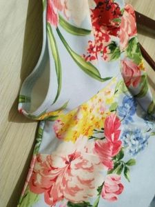 Primark Fitted Floral Midi Dress For Womens