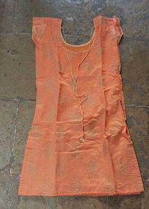 Peach Salwar Kameez Set