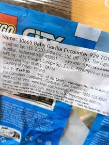 Brand New LEGO Baby Gorilla Encounter - Jungle