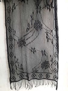 Black Net Dupatta