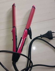 ✨GEMEINOVA 2-in-1 Hair Styler – Curl &amp; Straight
