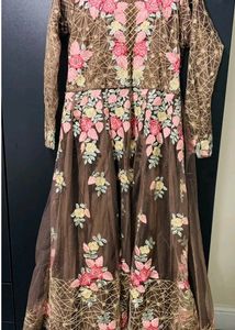 Brown New Design Gown