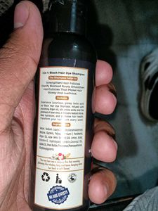 Black Hair Dye Shampoo 3in1