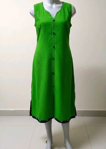 🌿 Elegant Green Kurta 🌿