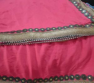 Beautiful Peach Saree
