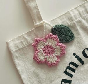 Crochet Flower Charm/Keyring
