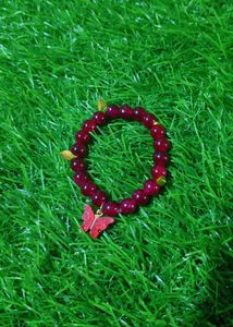 Red Beaded Necklace