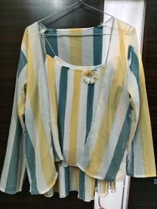 Striped Long Sleeve Top