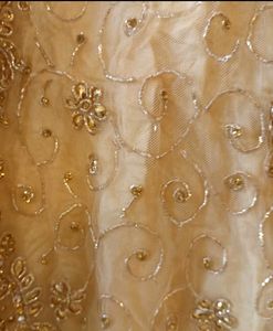 Gold Embellished Ethnic Kurta