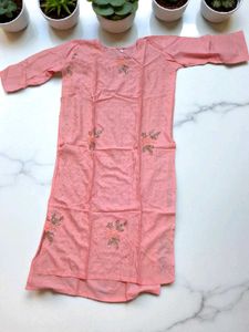 Beautiful Pink Sequence Kurta