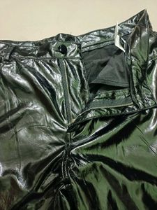 Shiny Black Pants