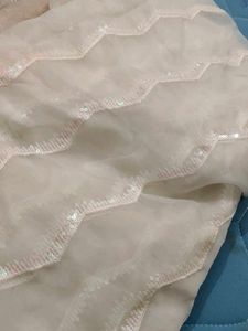 Elegant organja kurti fabric