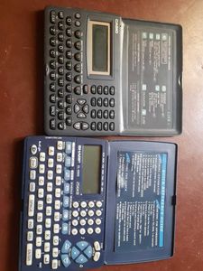 Vintage Casio &amp; Sharp Electronic Organizers