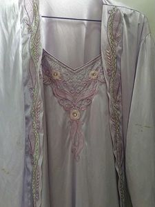 Lilac Nightgown Set