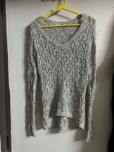 Grey Knit Sweater