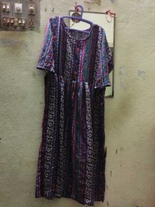 Boho Striped Print Dress