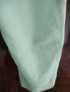 Embroidered Kurta Pants Set For Women, Green, 46in