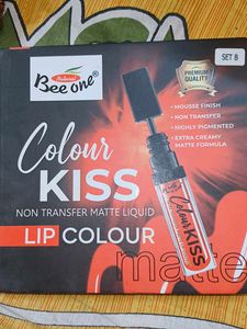 Bee One Colour Kiss Liquid Lipstick and 1 sindoor