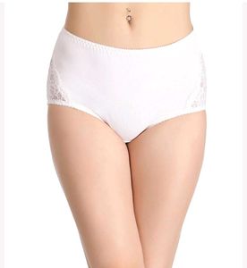 White Lace Trim Briefs