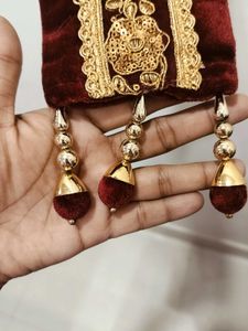 Men Wedding Dupatta And Cap