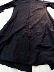 Black Long Shrug